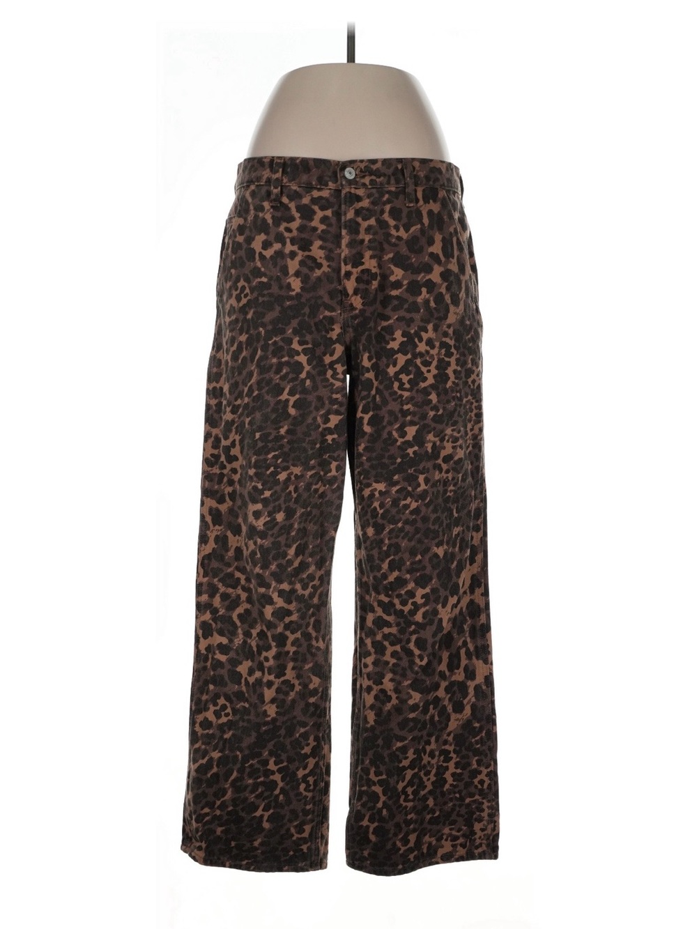 SOLD❣️A&F Curve Love Leopard Print Pants